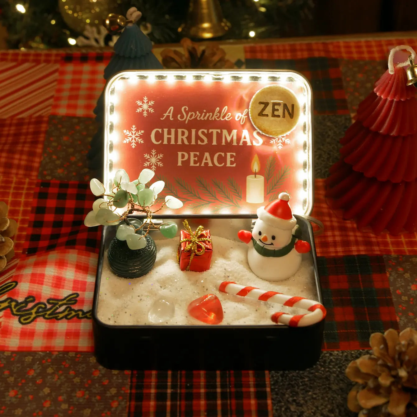 Christmas Crystal Zen Garden