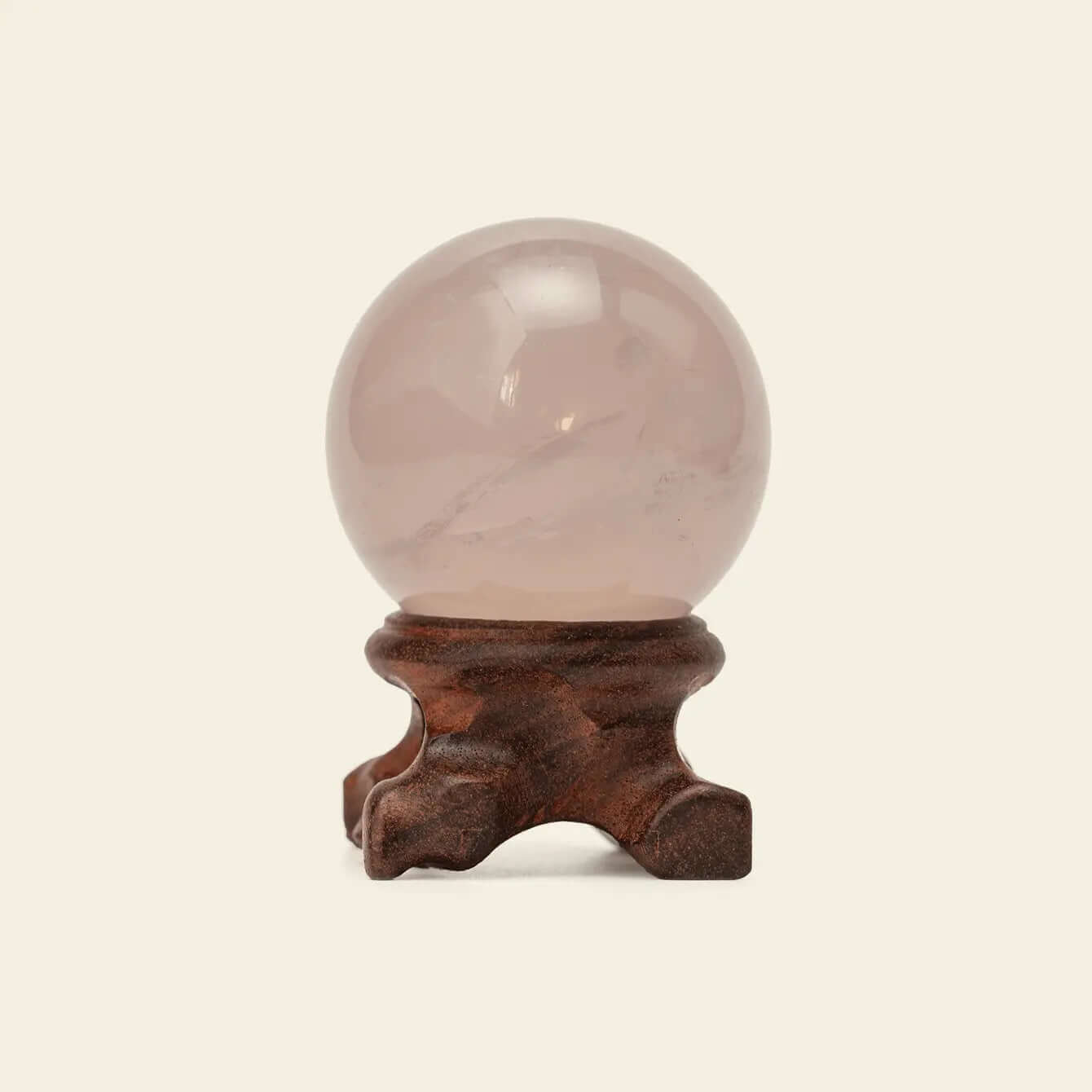 Rose Quartz Sphere Zenify meditation tool