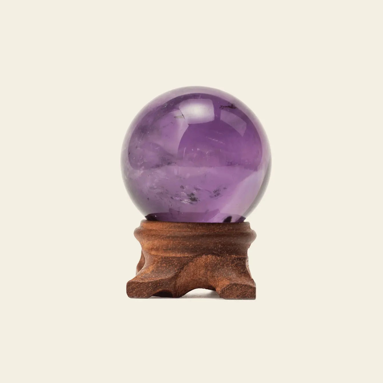 Amethyst Sphere Zenify for meditation practice