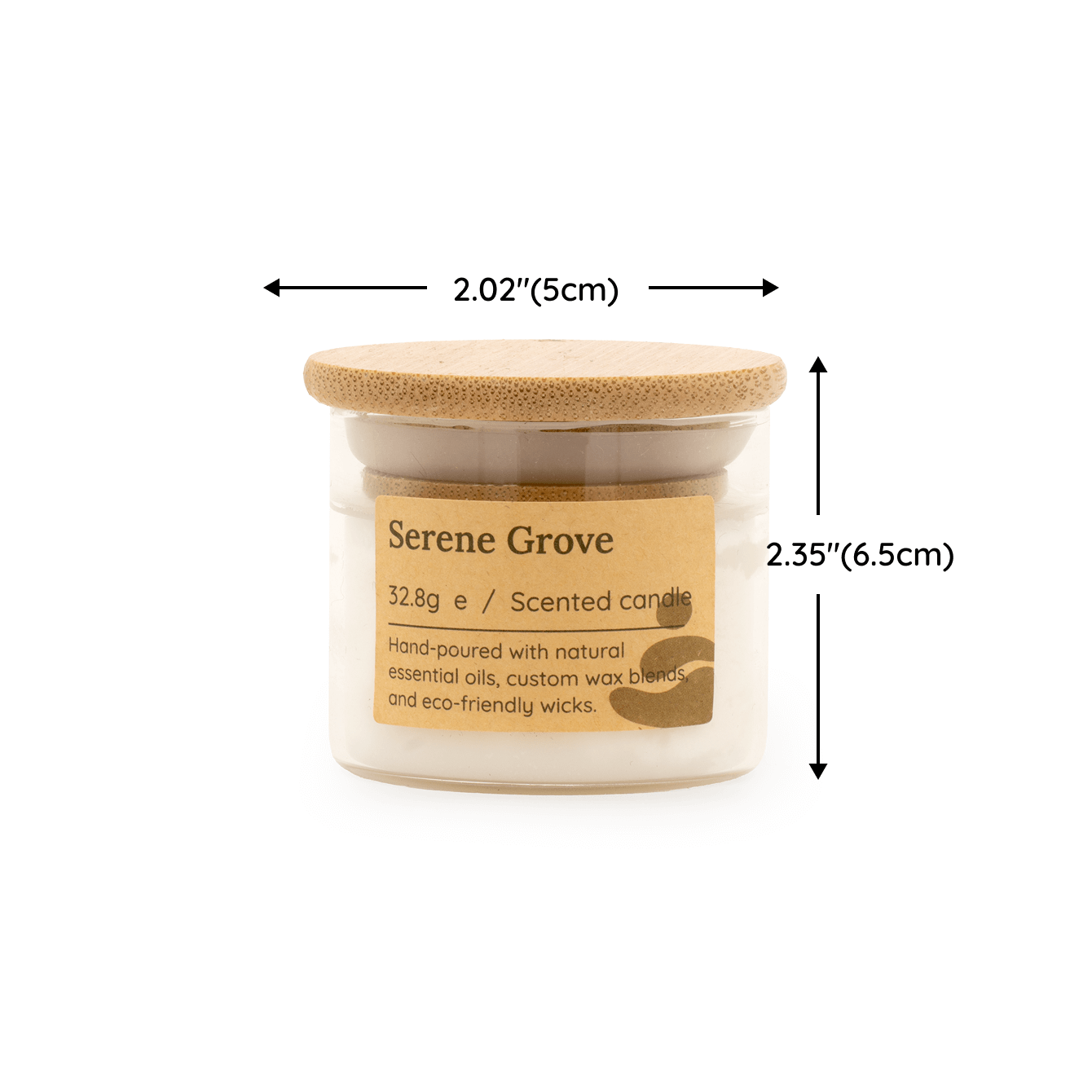 Serene Grove Meditation Candle