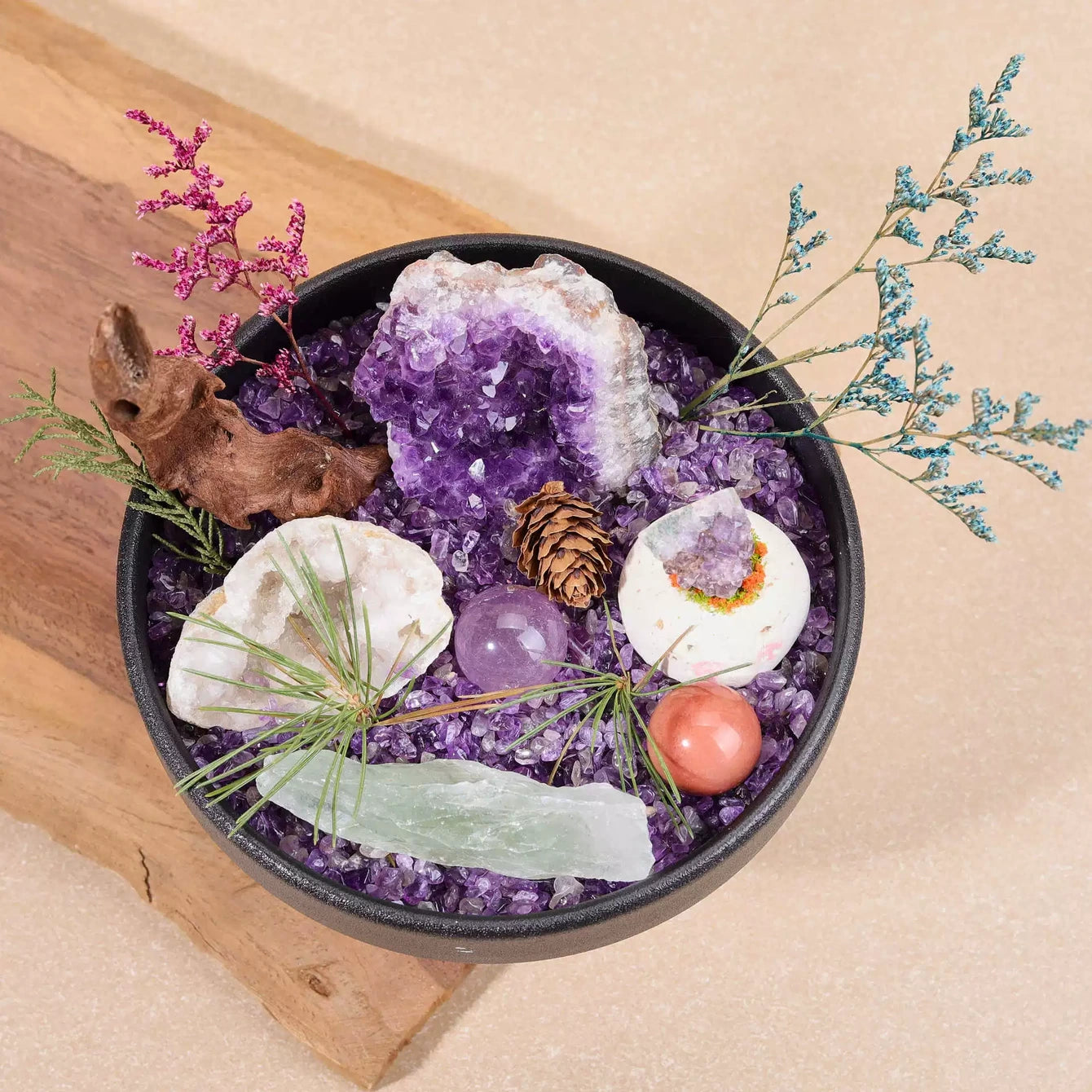 Crystal Zen Garden variant 02 detail view