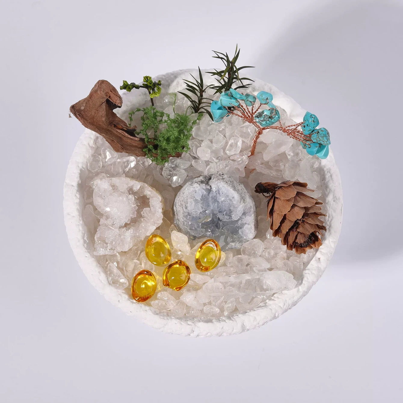 Crystal Zen Garden variant 06 detail view