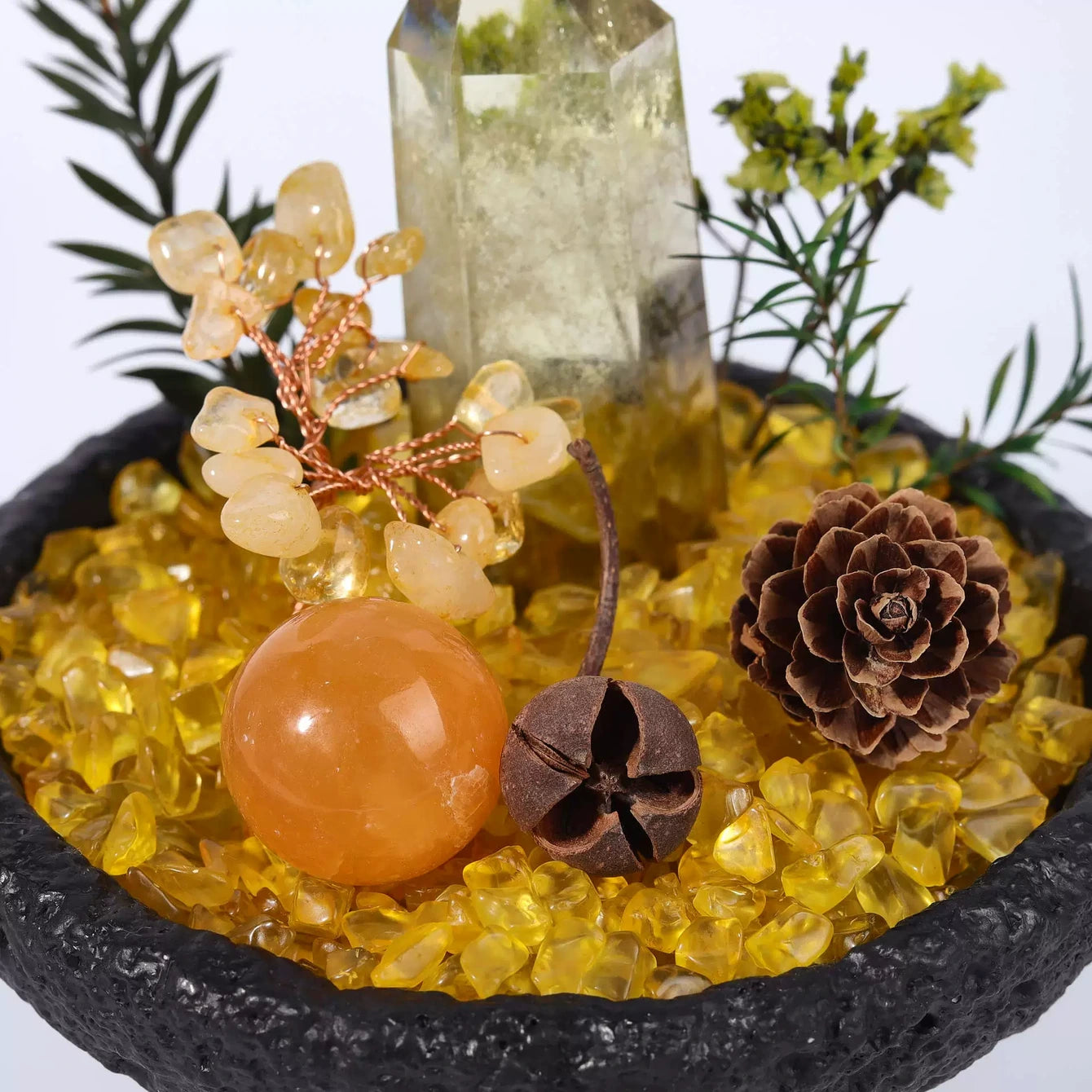 Crystal Zen Garden variant 07 detail view