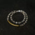White Crystal Double Layered Bracelet