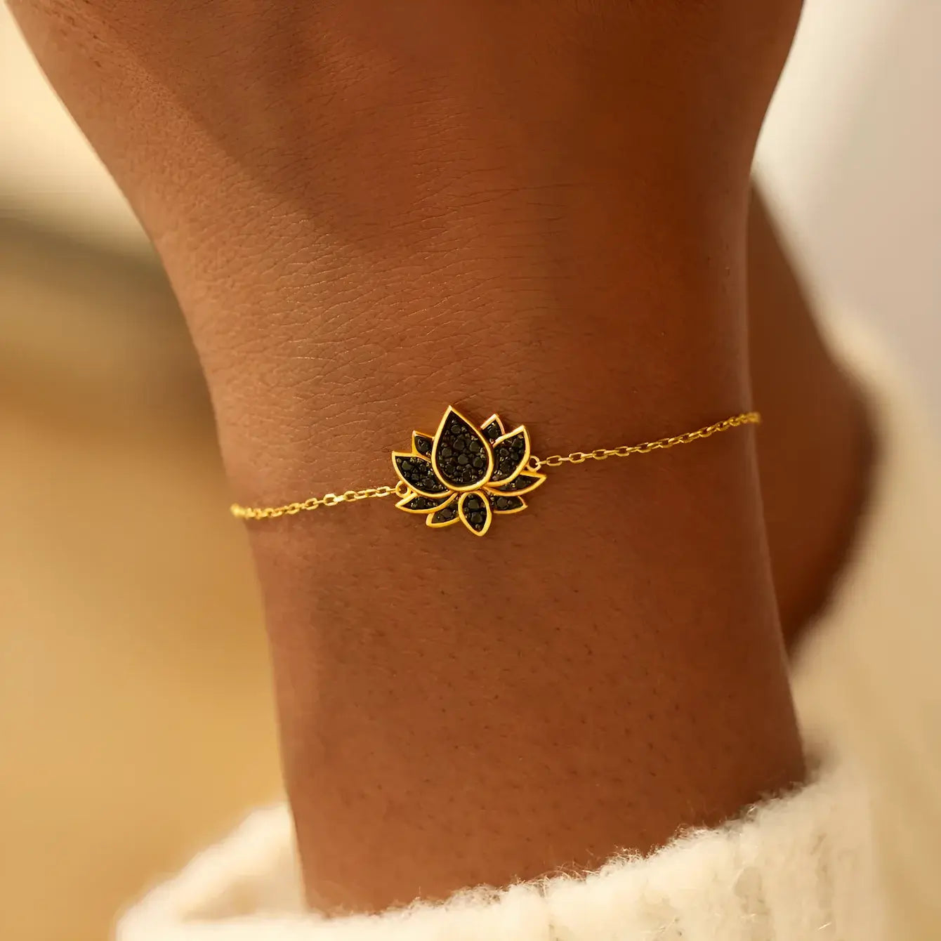 Lotus Yoga Bracelet
