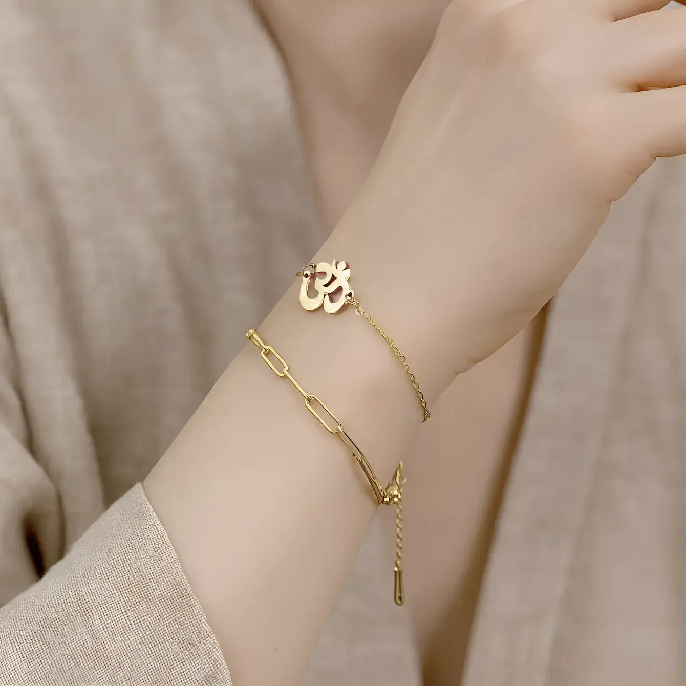 OM Double-Layer Bracelet 