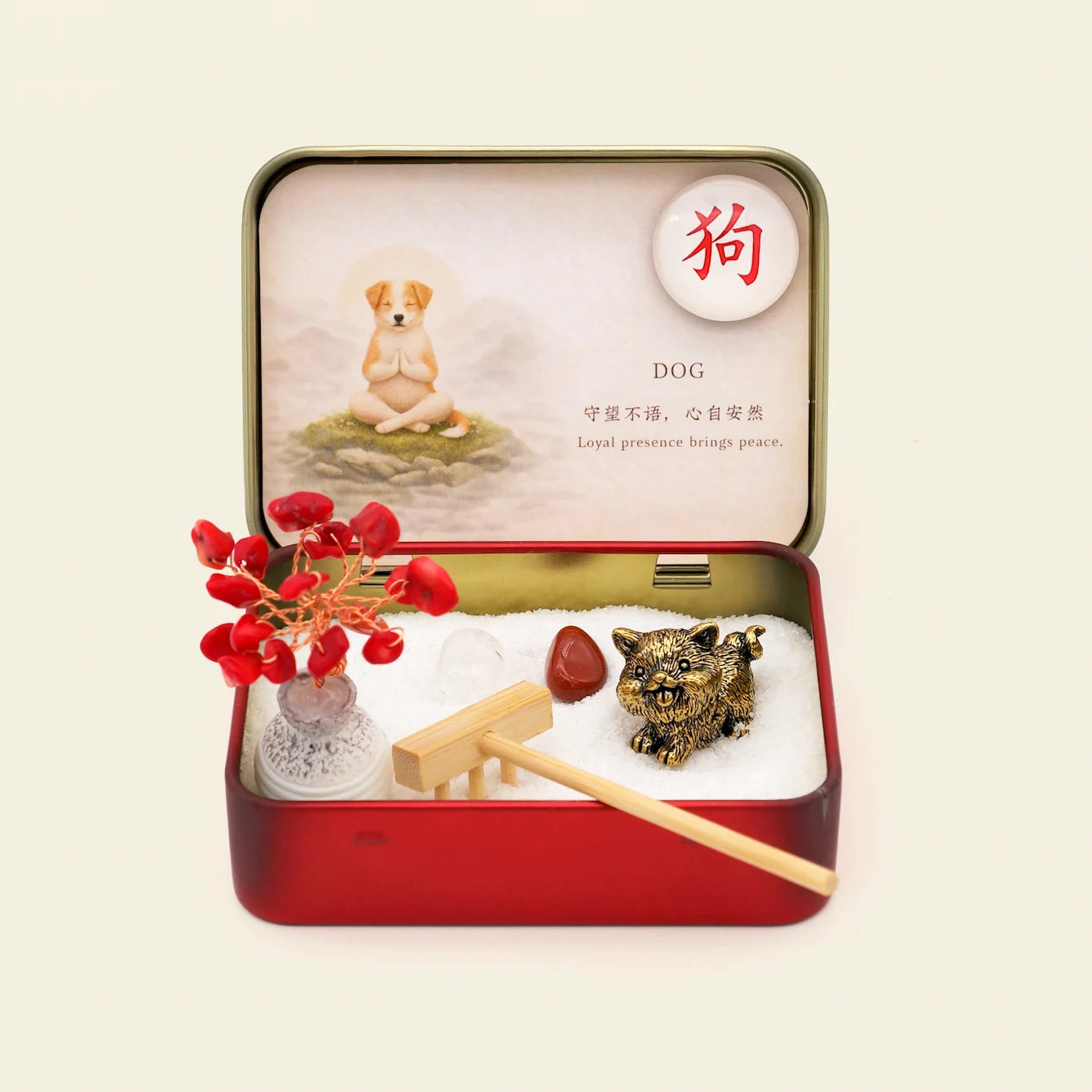 12-Zodiac Crystal Zen Garden