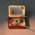 12-Zodiac Crystal Zen Garden displayed in a lit box featuring decorative elements and a figurine.