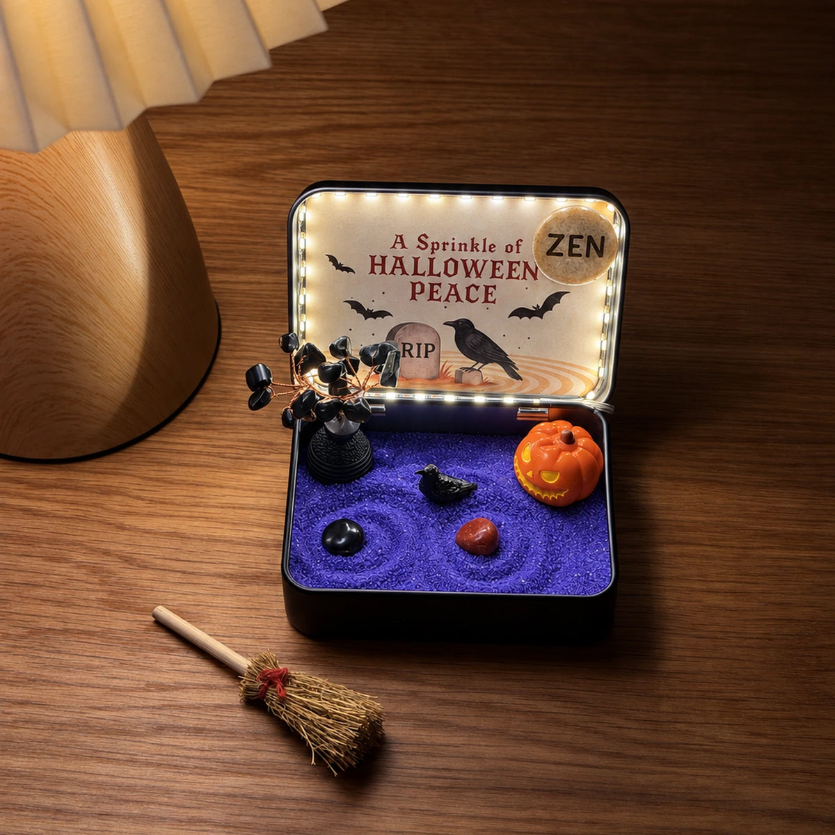 Halloween Crystal Zen Garden