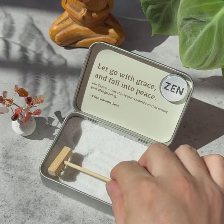 Personalized Four Seasons Zen Crystal Garden – Zenify Pocket of Calm