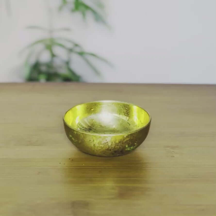 Vintage Brass Small Singing Bowl