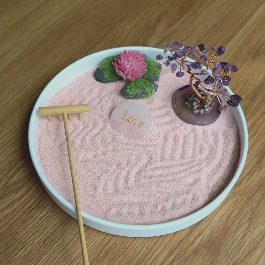 Love Crystal Zen Garden