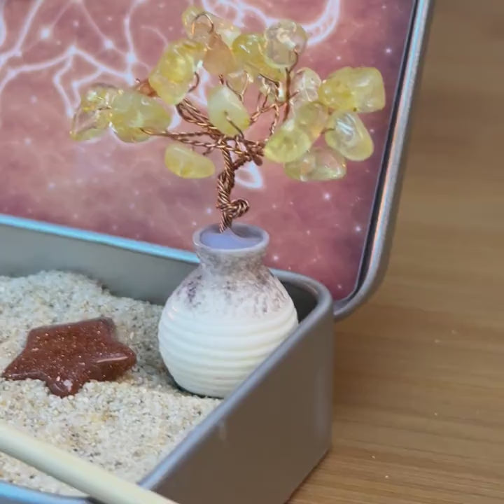 Taurus Crystal Zen Garden