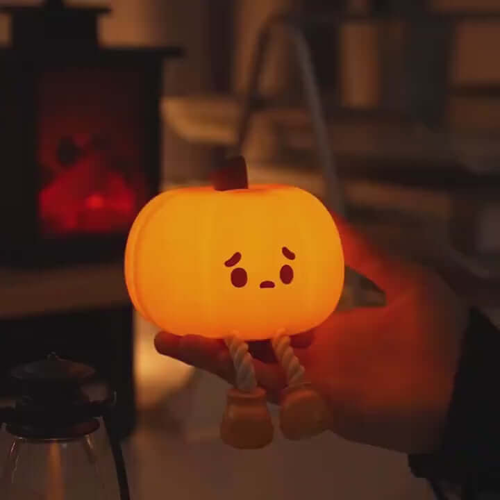 Little Pumpkin Silicone Tap Lamp