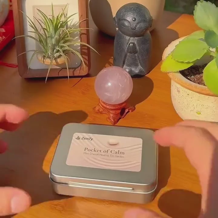 Pocket of Calm - A Mini Zen Garden for Mindful Living – Zenify