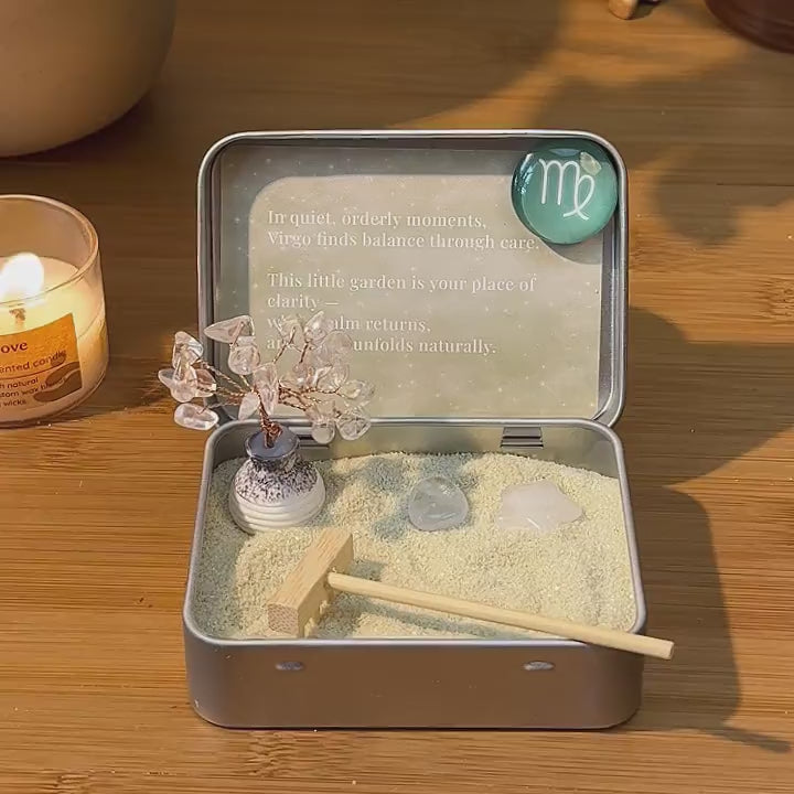 Virgo Crystal Zen Garden