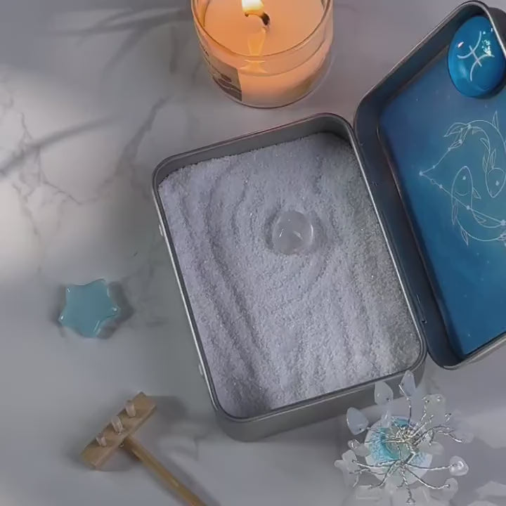 Pisces Crystal Zen Garden