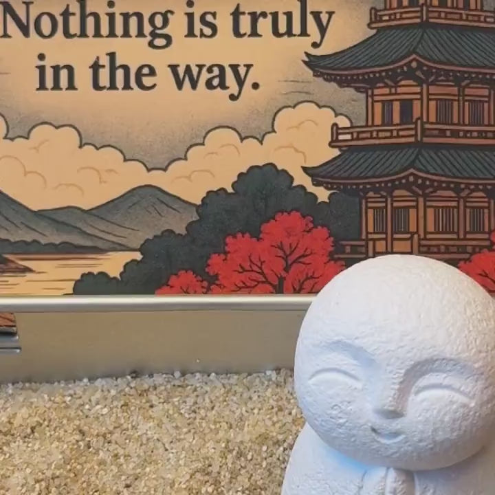 Red Leaf Zen Garden