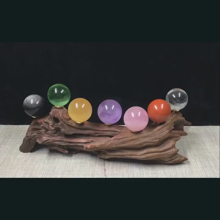 Seven Balance Crystal Display