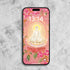 zenify-Floral Buddha Phone Wallpaper