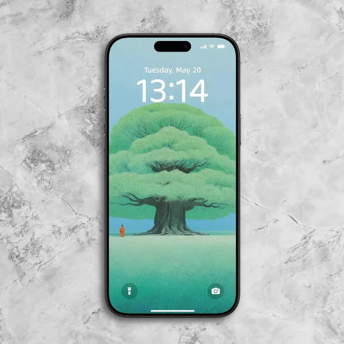 zenify-Under the Bodhi Tree – 5 Phone Wallpapers