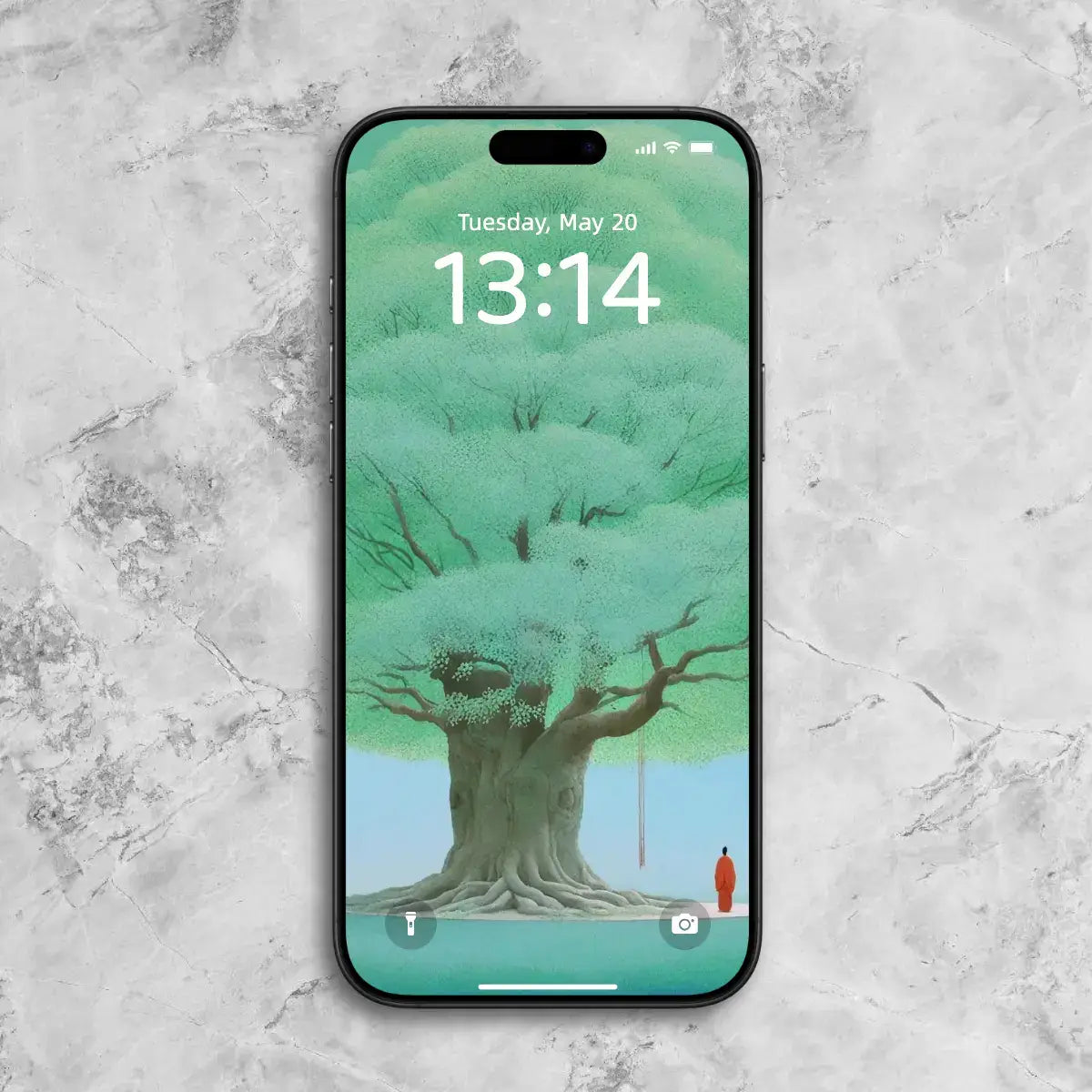 zenify-Under the Bodhi Tree – 5 Phone Wallpapers