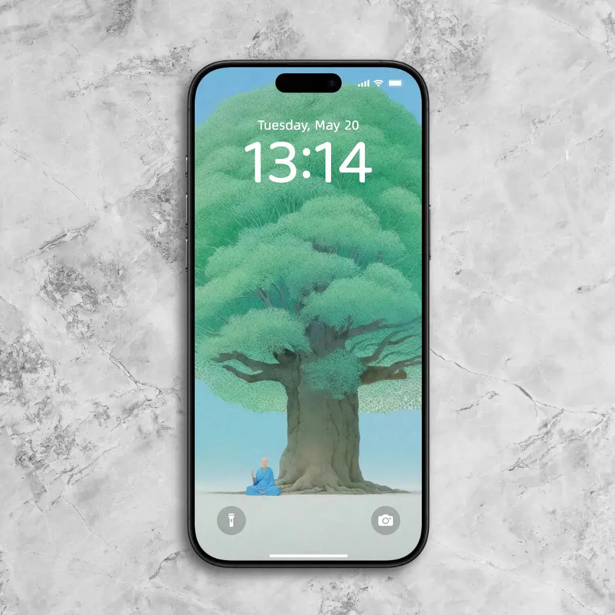 zenify-Under the Bodhi Tree – 5 Phone Wallpapers