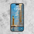 Medicine Buddha phone wallpapers featuring a serene image of the Buddha on a phone screen against a colorful backdrop.