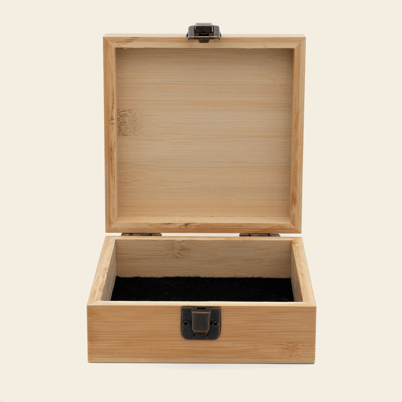 Meditation Storage Bamboo Box with Fireproof Cotton